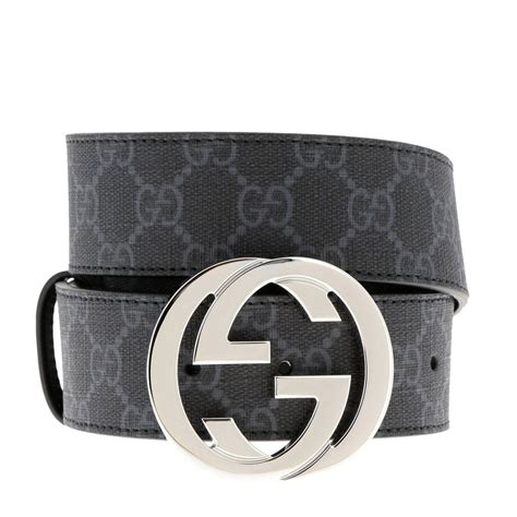 black gucci belt men